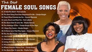 Best Female Soul Singers - 70's Soul - Patti Labelle, Phyllis Hyman, Dionne Warwick, Gladys Knight