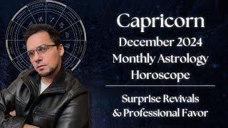 Capricorn December 2024 Monthly Astrology Horoscope