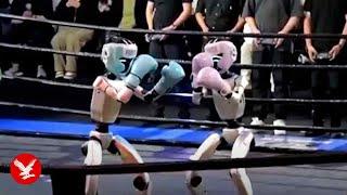 World’s first robot kickboxing tournament held in China