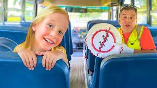 Nastya and the School Bus - Yellow Bus Rules for Kids