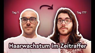 777 Tage Haare wachsen | Zeitraffer