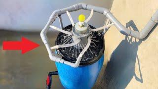 I Secretly Get Electricity by This Way! Endless Free Electric From PVC Drainage Pipe|Fully Automatic