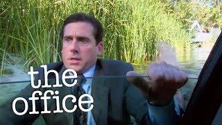 Michael Drives Into A Lake  - The Office US