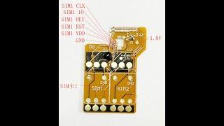 How to use R-SIM DB Built-in cable unlock for USA eSim iphone15 pro /max