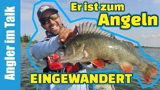 Zum Angeln eingewandert  Angler im Talk mit Salah EL Barbouchi