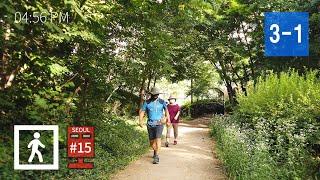 [4K] #15 Seoul Dulle-gil Walk Course 3-1 Godeok. Iljasan Seoul 서울둘레길 3코스 3-1 고덕.일자산 (암사동~고덕역)걷기