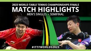 Ma Long vs Wang Chuqin | MS SF | 2023 ITTF World Table Tennis Championships Finals