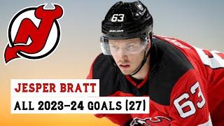 Jesper Bratt (#63) All 27 Goals of the 2023-24 NHL Season