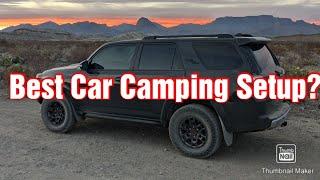 2024 Toyota 4Runner: Best Minimalist Car Camping Setup? | Full Walk-Through