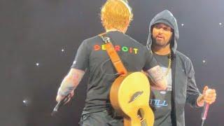 Eminem ft Ed Sheeran - Lose Yourself, Stan (Full Set of Surprise Performance at Detroit 15/07/23) 8K