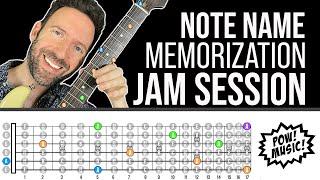 The FUN Way to Memorize the Fretboard Notes! (Guided CREATIVE Workout)