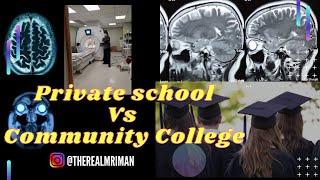 Things you should know before becoming a MRI Technologist #2 | Private school VS Community College