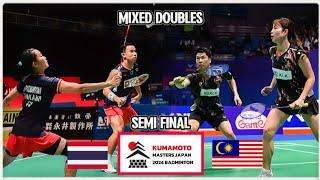 Superb! Dechapol Puavaranukroh/Supissara Paewsampran | Kumamoto Masters Japan 2024 Badminton