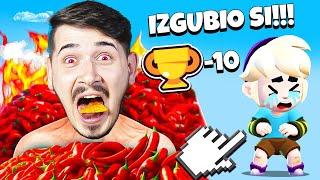 JEDEM NAJLJUĆI ČIPS SVAKI PUT KAD IZGUBIM U BRAWL STARSU! :O