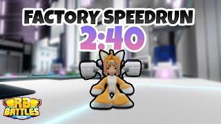 FAST NetPunk Factory Speedrun 2:40 | RBB Final Battle