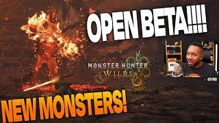 OPEN BETA NEXT WEEK!! New Monsters! New Flame RAJANG! • Monster Hunter Wilds Gameplay Demo Reaction