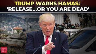 US holds direct talks with Hamas, Trump issues ultimatum, ‘release hostages or you are dead’