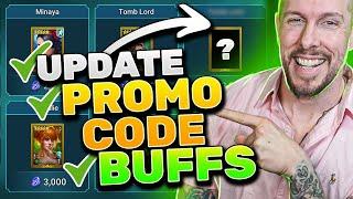 NEW PROMO CODE & UPDATE NEWS (we HAVE to talk!)