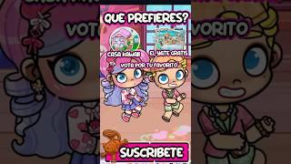 VOTA POR TU FAVORITO!! AHORA!!QUE PREFIERES? CASA KAWAII O EL YATE GRATIS? #avatarworld