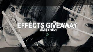 EFFECTS GIVEAWAY LIKE AE - Alight motion