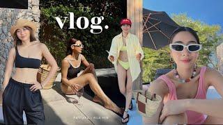 VLOG เที่ยวทะเลหน้าหนาว️ ไปพัก pool villa ประจวบ รวมชุดว่ายน้ำที่ชอบ| WEARTOWORKSTYLE