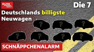 Es geht auch günstig - Das sind Deutschlands 7 billigsten Neuwagen | auto motor und sport