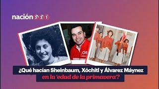 ¿Qué hacían Sheinbaum, Xóchitl y Álvarez Máynez en la 'edad de la primavera'?