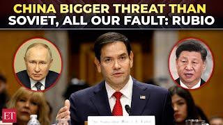 China 'a bigger threat' than Soviet Union and its all America's fault: Marco Rubio at Senate hearing