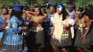 Swaziland African Girls Zulu dance Part 5