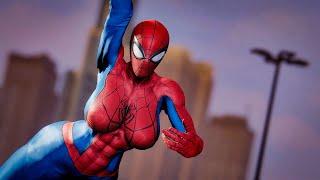 Spider woman vs kingpin's criminal gang | Marvel spider man remastered gameplay |