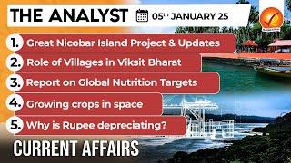 Current Affairs Today: The Analyst 5 January 2025 | Newspaper Analysis | Vajiram And Ravi