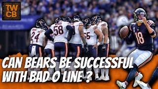 Can the Chicago Bears Succeed Despite Their Struggling Offensive Line?