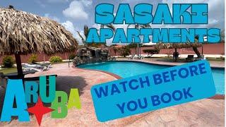 ARUBA SASAKI APARTMENTS * BUDGET FRIENDLY * Eagle Beach Aruba Resort - Low Cost Rooms