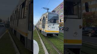 Tramvaiul V3A-93M-FAUR #262 tranzitând Șos. Pantelimon pe linia 55