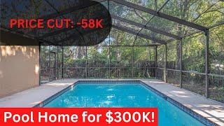 Inside a Florida Pool Home with Major Price Reduction - Living in Spring Hill FL