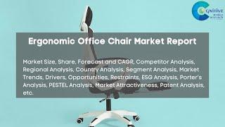 Ergonomic Office Chair Market Report 2024 | Forecast, Market Size, Growth, Trends