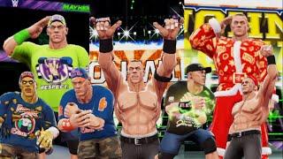 Evolution Of John Cena In WWE Mayhem 3/6 Star John Cena 