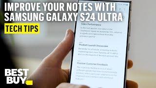 Note Assist on the Samsung Galaxy S24 Ultra