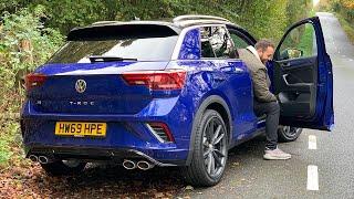 WHY MIDDLE AGED PEOPLE SHOULD BUY THE 300 BHP VW T-ROC R - Costs, Performance, MPG, Practical Review