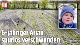 Arian aus Niedersachsen: 400 Retter suchen vermissten Jungen