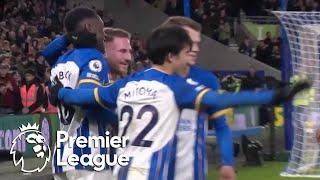 Danny Welbeck adds third Brighton goal v. Liverpool | Premier League | NBC Sports