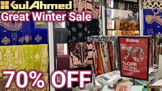 GulAhmed The Great Winter Sale 70% off || GulAhmed Sale 2024 || Gulahmed sale