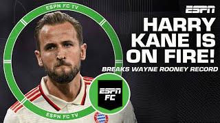 Harry Kane is on FIRE  Breaks Wayne Rooney goalscorer record vs. Dinamo Zagreb | ESPN FC