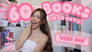 reading 300 pages (or more) a day to tackle my physical TBR | 60 books in 60 days ep. 2 