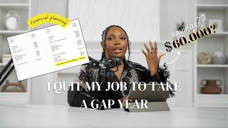 I Quit My 6 Figures Tech Job To Travel for 1 Year | Sabbatical Leave, Adult Gap Year