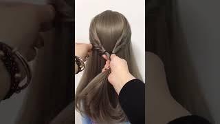 creative daily hairstyles ideas braid tutorial #shorts #fashion #creative #new #hairstyle #subscribe