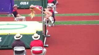 Allison Reaser San Diego State Heptathlon High Jump 2011 USA Junior T&F Champs June 23, 2011