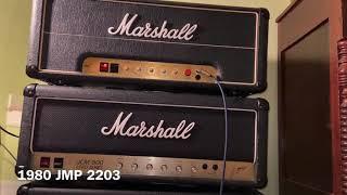 60 Second Battle: Marshall JMP 2203 vs Marshall JCM800 2204