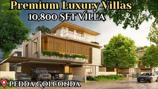 Ultra Luxury Gated Community Villas ||Airport Viewpoint Road Exit No.15, Pedda Golconda || Hyderabad