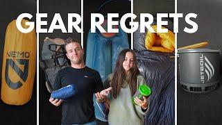 BACKPACKING GEAR WE REGRET BUYING (and what we wish we bought instead)